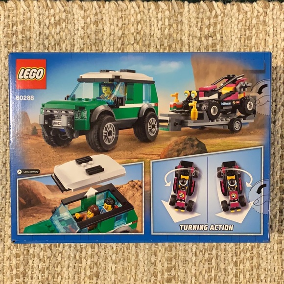 LEGO City 60288 Race Buggy Transporter Building Kit (210 Pieces) New and Sealed - Picture 2 of 4